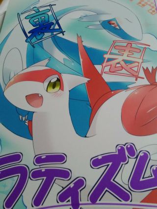 Pokemon Doujinshi Latias X Latios (a5 58pages) Ura Omote Latizum Inada Furry