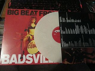 Near/mint - Lp Vinyl Record Album - The Cramps - Big Beat From Badsville - White Wax