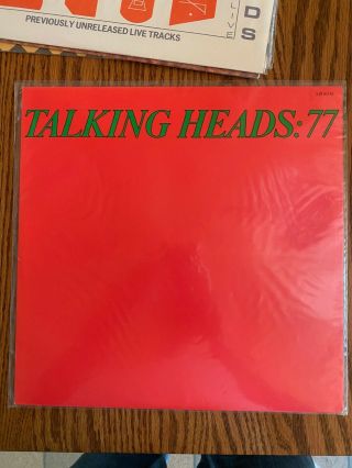 Talking Heads 77 12 " Lp Vinyl Orginial