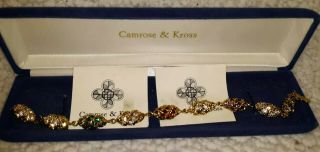 Jackie Kennedy Jbk Camrose And Kross Royal Egg Bracelet