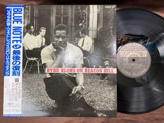 Donald Byrd Blows On Beacon Hill Transition Trlp 17 Obi Mono Japan Vinyl Lp