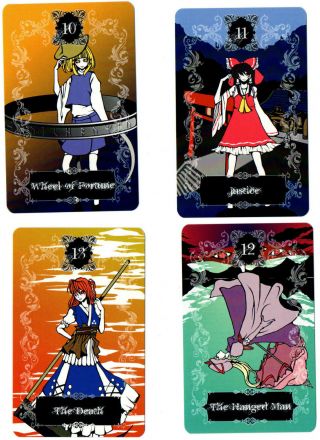 Touhou Project Stylish Toho Tarot By Fraise Mania Deck Cards Self - Published