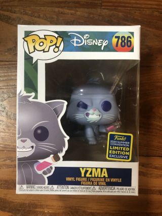 Funko Pop Disney Emperors Groove Yzma As Cat 2020 Sdcc Shared Exclusive