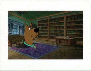 Scooby Doo 1985 Production Animation Art Cel Hanna Barbera 12