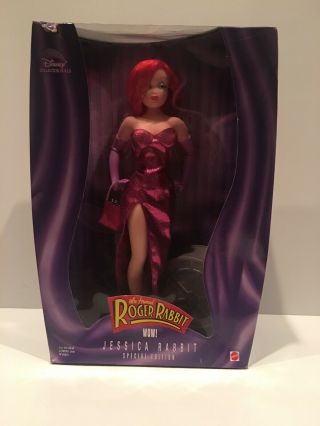 1999 Mattel Jessica Rabbit Who Framed Roger Rabbit Disney Doll 23591