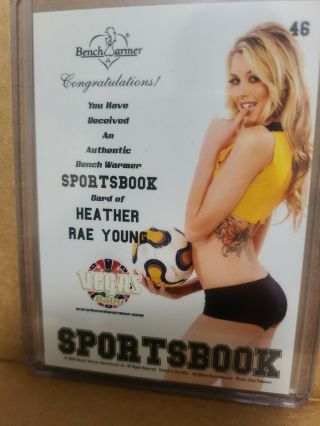 Heather Rae Young Benchwarmer Vegas Baby Sportsbook 4/5 3