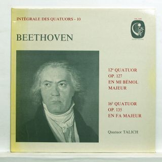 Talich Quartet - Beethoven String Quartets Nos.  12 & 16 Calliope Lp Nm
