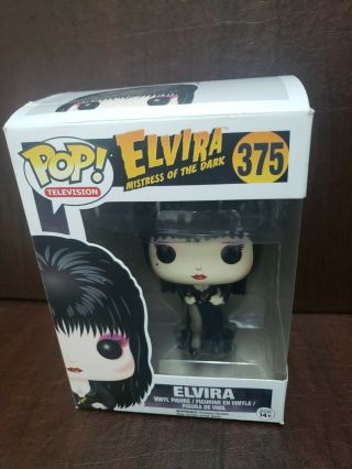Funko Pop Tv Mistress Of The Dark Elvira Vinyl Figure 375