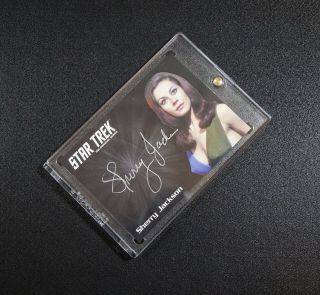 Sherry Jackson Silver Autograph Star Trek Archives & Inscriptions Tos Andrea