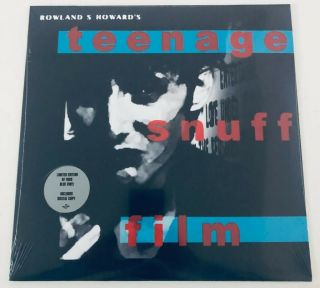 Rowland S Howard Teenage Snuff Film Limited Edition Blue Vinyl Only 1000 Made