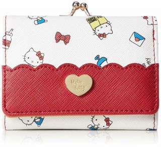 Hello Kitty Mini Wallet Red Aldi Hk60 - 2rd From Japan