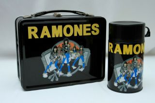 The Ramones Tin Lunch Box Made By Neca 2002 For The Ramones Music Memorabilia