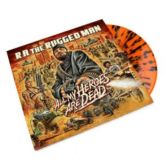 R.  A.  The Rugged Man - All My Heroes Are Dead (ltd Orange Splatter Colored Vinyl)
