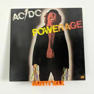 Ac/dc - Powerage - (ex/ex) - Uk Vinyl First Edition Lp - Atlantic K.