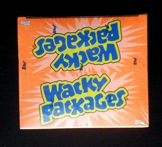 2006 Topps Wacky Packages All Series 3 Factory Box 24 Packs