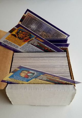 1992 Impel Marvel Universe Series 3 - Complete 200 Card Set Near Mint/mint Boxed