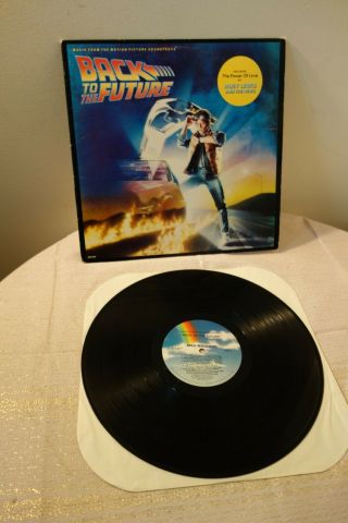 Back To The Future Soundtrack 1985 Lp Vinyl Record