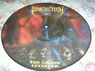 Benediction - The Grand Leveller - Very Hard To Find First Press Picture Lp Vinyl
