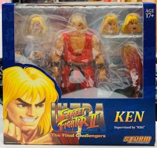 Storm Collectibles Ultra Street Fighter Ii The Final Challengers Ken 1/2 Figure
