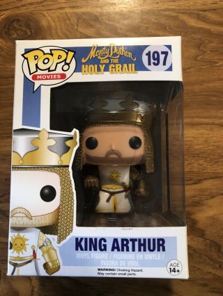 Funko Pop Movies 197 King Arthur - Monty Python And The Holy Grail