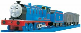 Takara Tomy Plarail Thomas The Engine Ts - 02 Edward Train Toy For Kids W/track