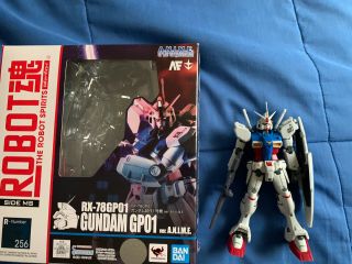 Robot Spirits Side Ms Rx - 78gp01 Gundam Gp01 Rx78 Msv Prototype 1 Bandai R - 256