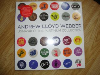 Andrew Lloyd Webber Unmasked Platinum 5 Lp 