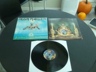 Iron Maiden Seventh Son Of A Seventh Son 1988 Uk Press 12 " Vinyl Record Lp