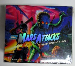 Mars Attacks Deluxe Trading Cards 1994 Topps Rare