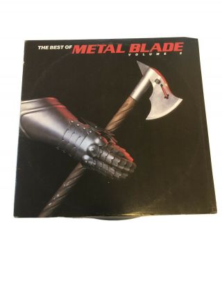 The Best Of Metal Blade Records Volume 2 Lp Cleaned And Vg,  Metal Lp