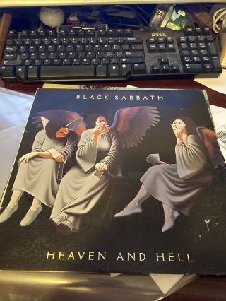 Black Sabbath Heaven And Hell First Pressing Vinyl Lp 33”