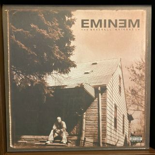 The Marshall Mathers Lp By Eminem (vinyl,  2008,  Interscope Records,  Reissue)