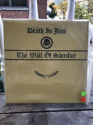 Death In June ‎– The Wall Of Sacrifice