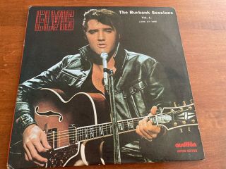 Elvis Presley The Burbank Sessions Vol.  1 Lp Audifon Afns - 62768