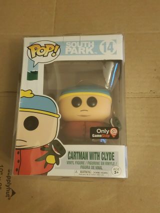 Funko Pop South Park Cartman With Clyde 14 Gamestop Exclusive