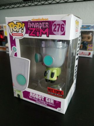Funko Pop Robot Gir Invader Zim [minor Damage]