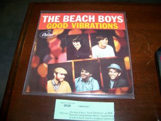 Beach Boys Good Vibrations - Capitol 5676 & Ps