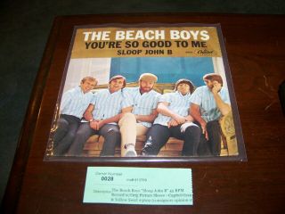 Beach Boys Sloop John B / You 