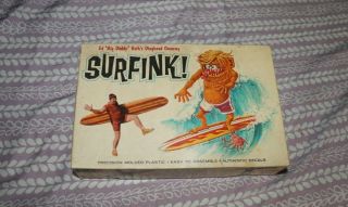 1964 VINTAGE Revell SURFINK Ed Big Daddy Roth MODEL KIT.  UNBUILT 2