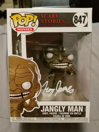 Scary Stories To Tell In The Dark - Jangly Man Signed Funko Pop