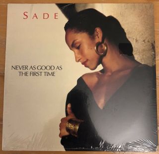 Sade - Never As Good As First Time - 1985 Portrait 4r9 05375 12 " Single Lp