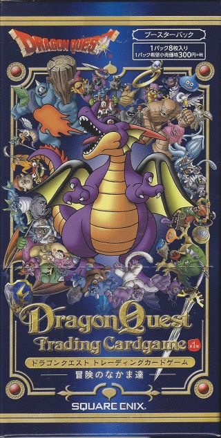 Dragon Quest Trading Card Game Booster Part 1 Box Japanese
