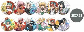 . Hack Series 15th Anniversary Trading Can Badge All 13 Species Set