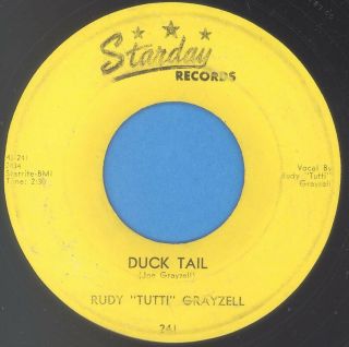 Rudy “tutti” Grayzell “duck Tail” Starday