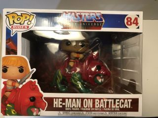 Masters Of The Universe He - Man On Battle Cat Pop 84