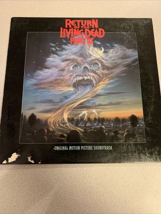 Return Of The Living Dead Part Ii Motion Picture Soundtrack Vinyl Album Anthrax