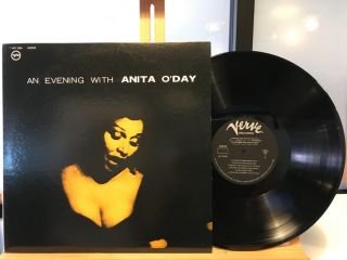 Anita O’day An Evening With Anita O’day Verve Mv 2526 Japan 1974 Nm/nm
