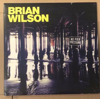 Brian Wilson Beach Boys No Pier Pressure Autograph Signed Vinyl Lp