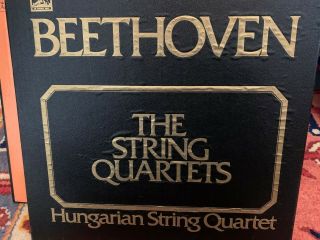 Beethoven/hungarian Sq Emi Stereo 10 - Lp Sls 857 