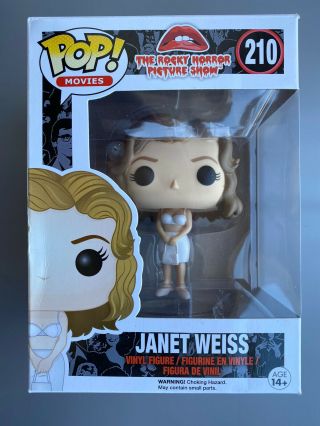 Funko Pop Janet Weiss From The Rocky Horror Picture Show With Stand Vaulted 210